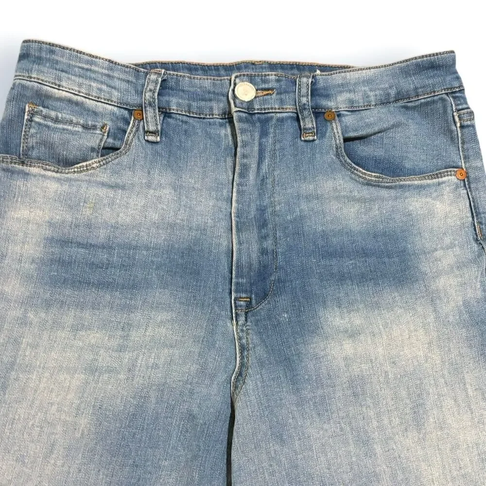 Blanknyc The Baxter Cropped Ribcage Straight Leg Denim Jeans Size 29/8 Ankle - Picture 3 of 10